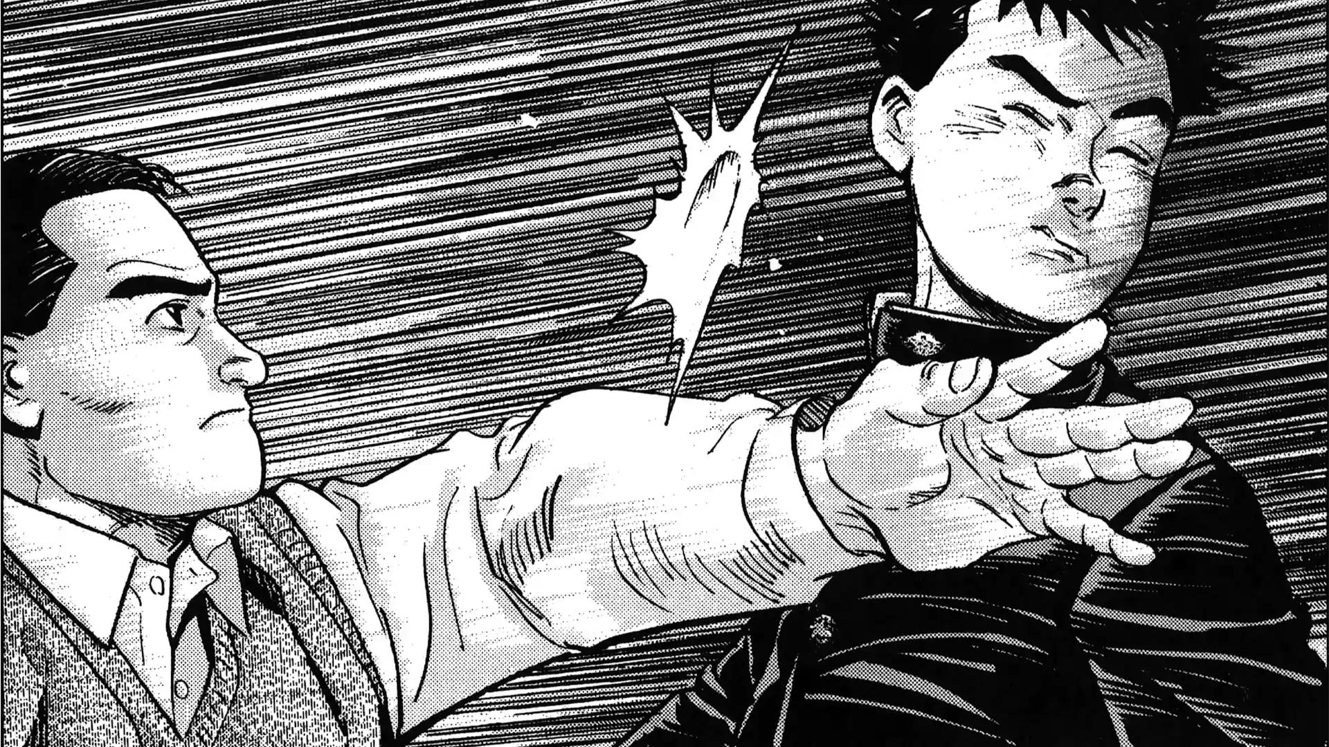 Hiroshi reçois une baffe.